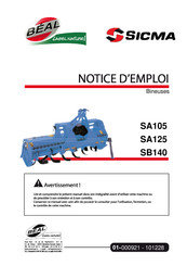 Sicma SA125 Notice D'emploi