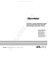 Roadstar RCR-4730U/RD Manuel D'instructions