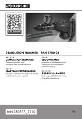 Parkside PAH 1700 C4 Instructions D'utilisation Et Consignes De Sécurité