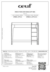 Oeuf PERCH 2PTL0 Serie Instructions De Montage