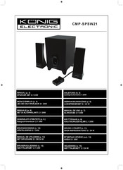 König Electronic CMP-SPSW21 Mode D'emploi