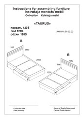 ANREX TAURUS 120S Instructions D'assemblage