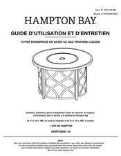 HAMPTON BAY FHTS80166C Guide D'utilisation Et D'entretien