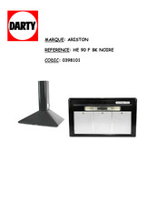 Ariston HE 90 F BK NOIRE Mode D'emploi