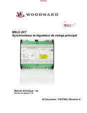 Woodward MSLC-2XT Manuel Technique