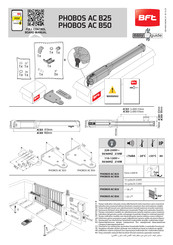BFT PHOBOS AC B25 Manuel D'installation