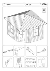 Finn Art Blockhaus Schweden 30 Instructions De Montage