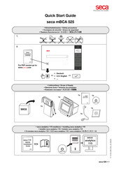 Seca mBCA 525 Guide De Démarrage Rapide