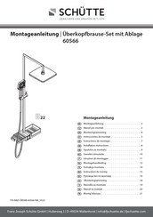 SCHÜTTE 60566 Instructions De Montage