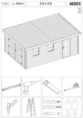 Finn Art Blockhaus Norwegen 50 Instructions De Montage