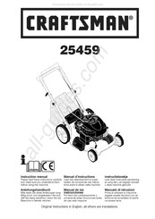 Craftsman 25459 Manuel D'instructions