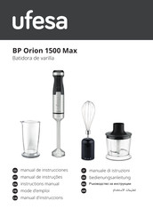 UFESA BP Orion 1500 Max Mode D'emploi