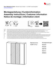 Rauch Fifty AZ681.0YL0 Instructions De Montage