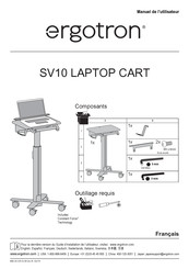 Ergotron StyleView Lean WOW Cart SV10 Manuel De L'utilisateur