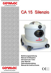 COMAC CA 15 Silenzio Manuel D'utilisation