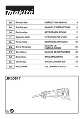 Makita JR3051TK Manuel D'instructions