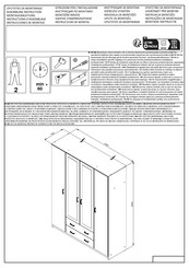 Forma Ideale HANA 4K2F2O UP 00760 Instructions D'assemblage