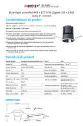 MiBoxer Mi-Light FUT078ZR Mode D'emploi