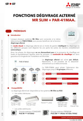 Mitsubishi Electric PAR-41MAA Guide Rapide