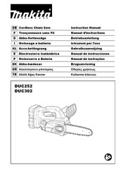 Makita DUC252 Manuel D'instructions