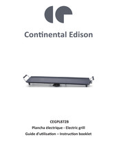 CONTINENTAL EDISON CEGPL872B Guide D'utilisation