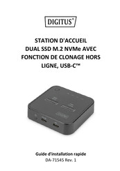 Digitus DA-71545 Guide D'installation Rapide