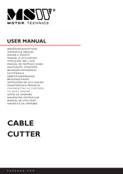 MSW Motor Technics MSW-EBCC-700V Manuel D'utilisation