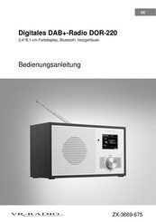 VR-Radio DOR-220 Mode D'emploi