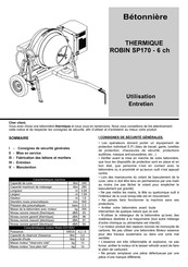 Altrad NOVIPRO 350 Utilisation Et Entretien