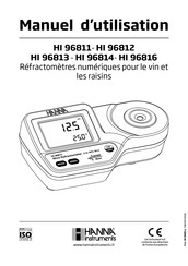 Hanna Instruments HI 96813 Manuel D'utilisation