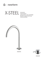 newform X-STEEL 69639 Serie Instructions De Montage