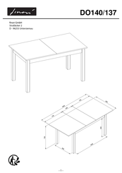 finori DO137 Instructions D'assemblage