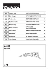 Makita M4500 Manuel D'instructions