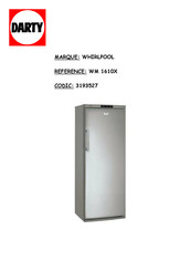 Whirlpool WM 1610X Mode D'emploi