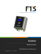 FTS Bubbler Mode D'emploi