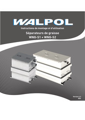 WALPOL WNG-S2 Instructions De Montage Et D'utilisation