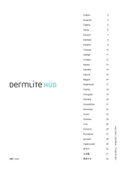 Dermlite HUD2 Mode D'emploi