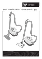 Sebo AIRBELT K3 NEW POWER Manuel D'instructions