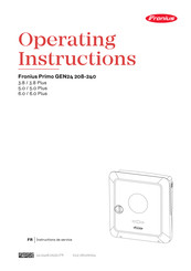 Fronius Primo GEN24 208 3.8 Instructions De Service