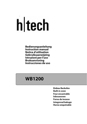 htech WB1200 Notice D'utilisation