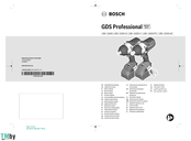 Bosch GDS Professional 18V-1000 PC Notice Originale