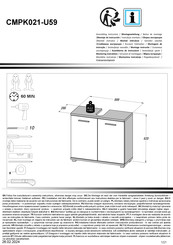 Forte CMPK021-U59 Notice De Montage