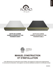 Forno A7-1200 Manuel D'instructions