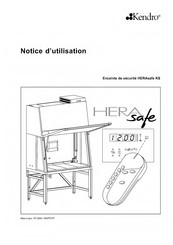 Kendro HERAsafe KS Notice D'utilisation