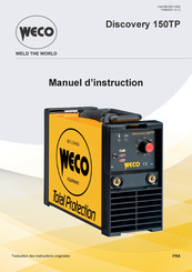 Weco Discovery 150TP Manuel D'instruction