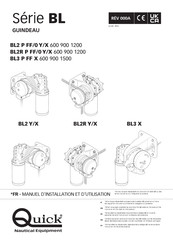 Quick BL Serie Manuel D'installation Et D'utilisation