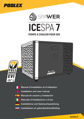 Poolex SPAWER ICESPA 7 Manuel D'installation Et D'utilisation