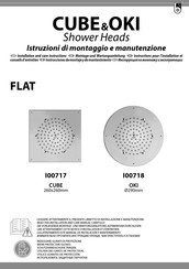 Bossini FLAT CUBE I00717 Instructions Pour L'installation Et Conseils D'entretien