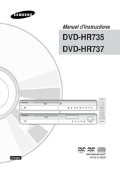 Samsung DVD-HR737 Manuel D'instructions