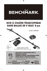 Benchmark 5240-056 Mode D'emploi